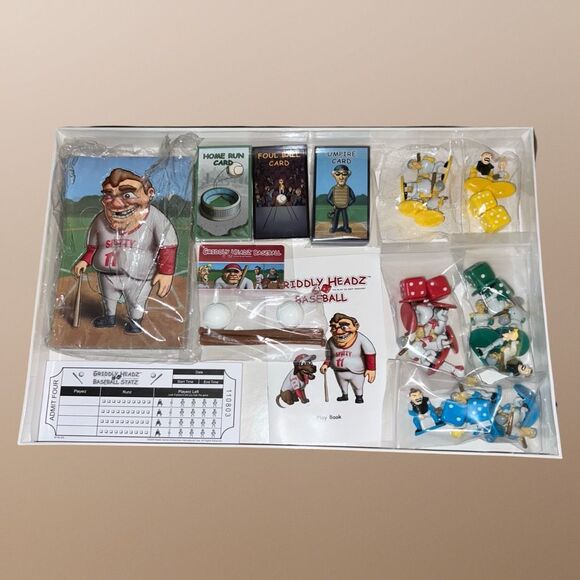 2005 Headz Baseball Family Fun Strategy Game Complete - Picture 6 of 12